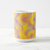 Vibrant Abstract Swirl  Kaffeetasse (Mittel)