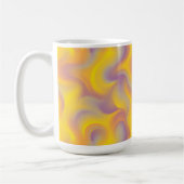 Vibrant Abstract Swirl  Kaffeetasse (Links)