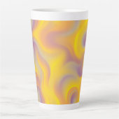 Vibrant Abstract Swirl  Milchtasse (Vorderseite)