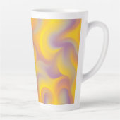 Vibrant Abstract Swirl  Milchtasse (Rechts)