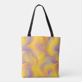 Vibrant Abstract Swirl  Tasche (Rückseite)