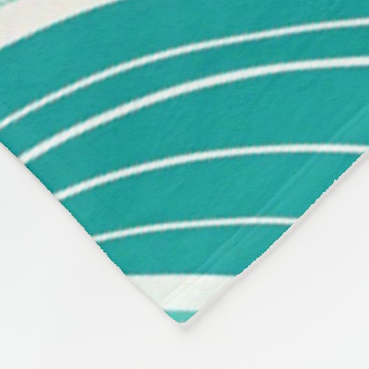 Vibrant Abstract Waves Seamless Pattern Fleecedecke (Ecke)