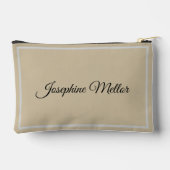 Vibrant Abstrakt Art Couple's Portrait Zubehörtasche (Rückseite)