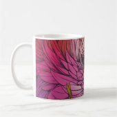 vibrant and detailed view of a parrot's eye kaffeetasse (Links)