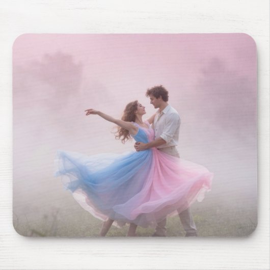 "Vibrant and expressive artwork capturing the joy  Mousepad (Vorne)