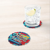 "Vibrant Aspirations Wall Art" Untersetzer (Vor Ort)