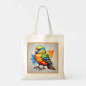 " VIBRANT AVIAN SCHAUTY " TRAGETASCHE (Rückseite)