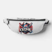 "Vibrant Barber Shop Branding" Bauchtasche (Ablage )