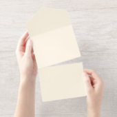 Vibrant Birthday Party Seamless Pattern All-in-One-Einladung (Abreißstreifen)