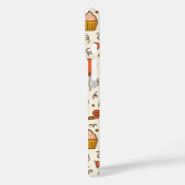 Vibrant Birthday Party Seamless Pattern Case-Mate iPhone Hülle (Rückseite / Links)