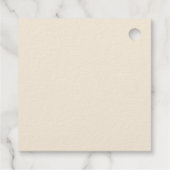 Vibrant Birthday Party Seamless Pattern Geschenkanhänger (Rückseite)