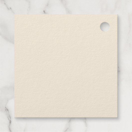 Vibrant Birthday Party Seamless Pattern Geschenkanhänger (Rückseite)