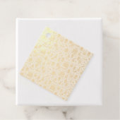 Vibrant Birthday Party Seamless Pattern Geschenkanhänger (Mit Box)