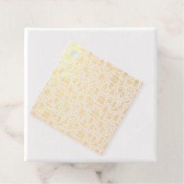 Vibrant Birthday Party Seamless Pattern Geschenkanhänger