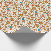 Vibrant Birthday Party Seamless Pattern Geschenkpapier (Ecke)