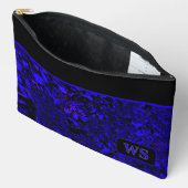 Vibrant Blue Cosmetic Pouch Zubehörtasche (Offen)
