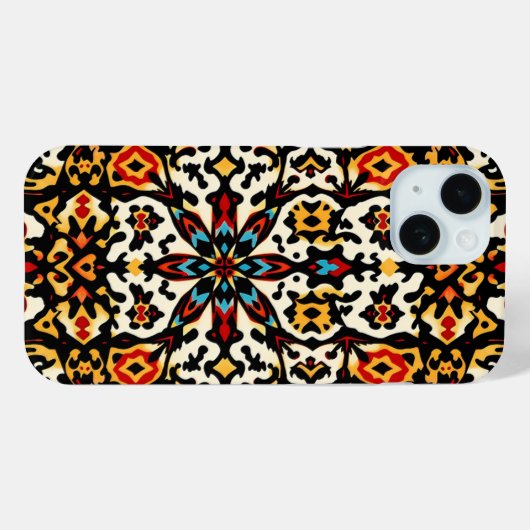 Vibrant Boho Medallion Phone Case (Rückseite (Horizontal))