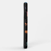 Vibrant Butterflies Monogram Case-Mate iPhone Hülle (Hinten/Rechts)