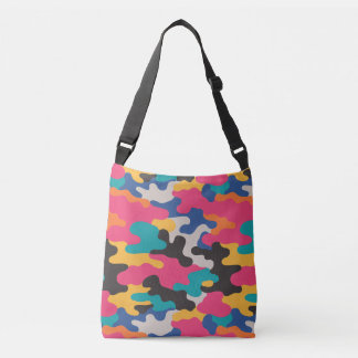 Vibrant camo tote bag tragetaschen mit langen trägern
