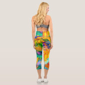 VIBRANT CAPRI LEGGINGS (Rückseite)