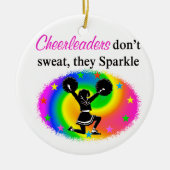 VIBRANT CHEERLEADER KERAMIK ORNAMENT (Vorne)