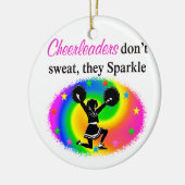 VIBRANT CHEERLEADER KERAMIK ORNAMENT (Links)