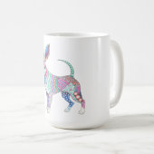 Vibrant Chihuahua Mug Kaffeetasse (VorderseiteRechts)