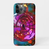 Vibrant Christmas Ornament Sparkle Design Case-Mate iPhone Hülle (Rückseite)