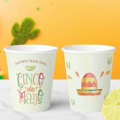 Vibrant Cinco de Mayo Fiesta Pappbecher