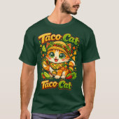 Vibrant Cinco de Mayo Taco Cat Funny T-SHIRT (Vorderseite)