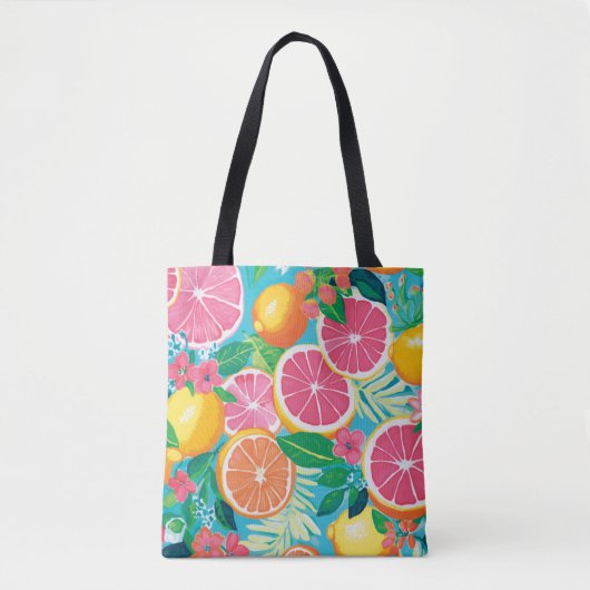 Vibrant Citrus Garden  Tasche (Vorderseite)