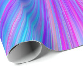 Vibrant Color Aesthetic Pattern Geschenkpapier (Rolleneckpunkt)