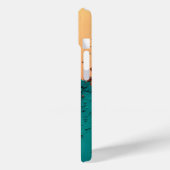 Vibrant Color Block iPhone case (Rückseite / Links)