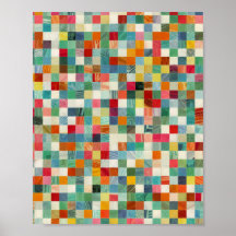 Vibrant Color Blocks: Color Theory Blend