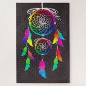 Vibrant color dream catcher puzzle (Vertikal)