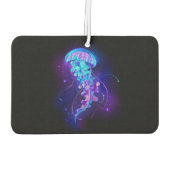 Vibrant Color Glowing Jellyfish Autolufterfrischer (Rückseite)