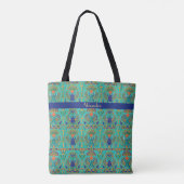 Vibrant Colors Egyptian Inspired Tasche (Rückseite)