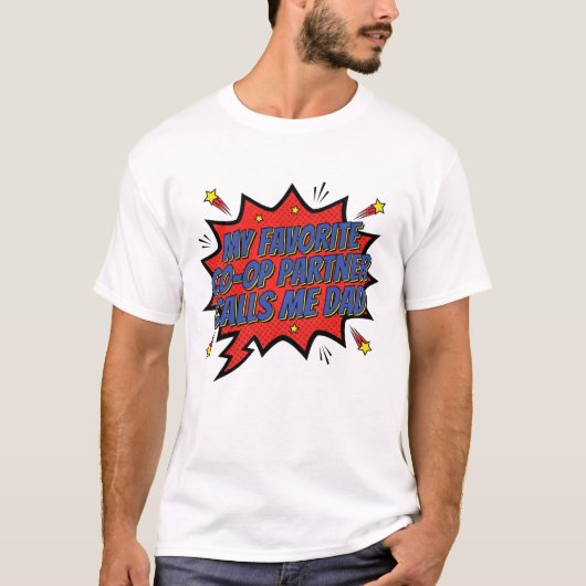 Vibrant Comic Pop Art T-Shirt (Vorderseite)