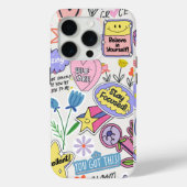 Vibrant Confidence iPhone 15 Pro Fall Case-Mate iPhone Hülle (Rückseite)