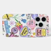 Vibrant Confidence iPhone 15 Pro Fall Case-Mate iPhone Hülle (Rückseite (Horizontal))