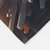 Vibrant Coral Reef Fleece Blanket  (Ecke)