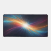 Vibrant Cosmic Supernova Explosion Abstract Space Schreibtischunterlage (Vorderseite)