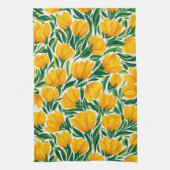 Vibrant Daffodil Kitchen Towels Geschirrtuch (Vertikal)