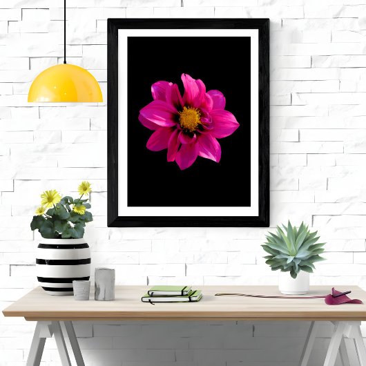 Vibrant Dahlia Fotodruck