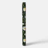 Vibrant Daisy Pattern with Lush Green Accents Case-Mate iPhone Hülle (Rückseite / Links)