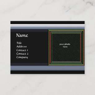 VIBRANT DAMASK MEMORY MONOGRAM Edelstein gelb Visitenkarte