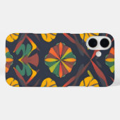 Vibrant Digital Print iPhone16 Case - Bold Seamles (Rückseite (Horizontal))