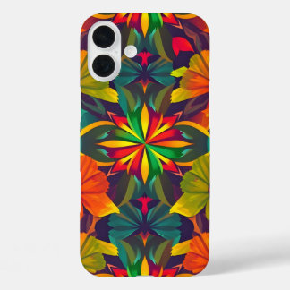 Vibrant Digital Print iPhone16 Fall - Künstlerisch iPhone 16 Plus Hülle