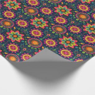 Vibrant Diwali Mandala Mirage Geschenkpapier