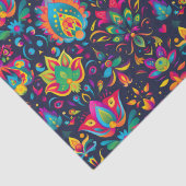 Vibrant Diwali Seidenpapier (Detail)